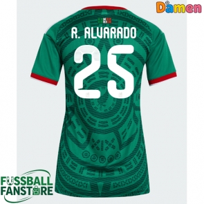 Mexiko Roberto Alvarado #25 Replik Heimtrikot Damen WM 2026 Kurzarm